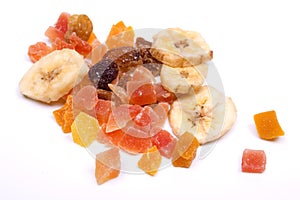 Dried tropical fruit