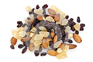 Dried tropical fruits and nuts