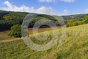 Dried up Ladybower Reservoir reveals its secrets