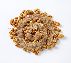 Dried white mulberries