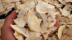 Dried zucchini, dried zucchini, dried sliced zucchini