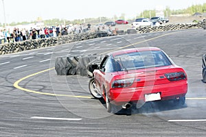 Drift racing photo