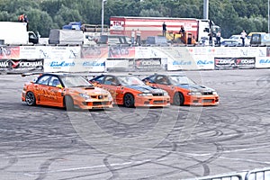 Drift show Orange team