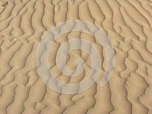 Drifted sand