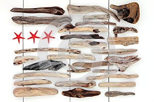 Driftwood Collage