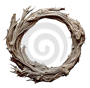 driftwood isolated on transparent background