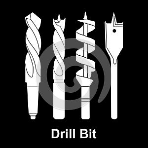 Drill bit icon