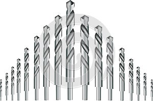 Drill bits for iron