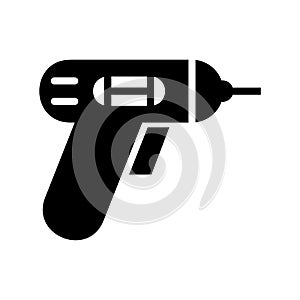 Drill  icon or logo isolated sign symbol vector illustration