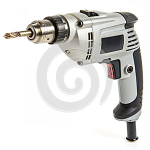 Drill isolated on white background