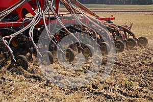 Drill seeds by No-till photo