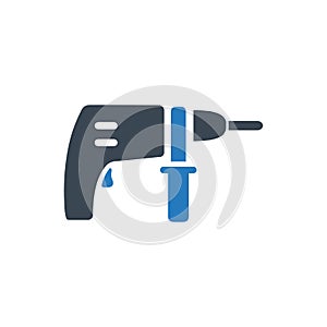 Drill, Tools Icon photo