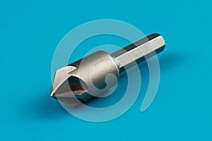 Drilling and countersinking holes in metal, wood and other materials. Countersink tool