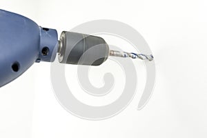 Drilling machine closeup