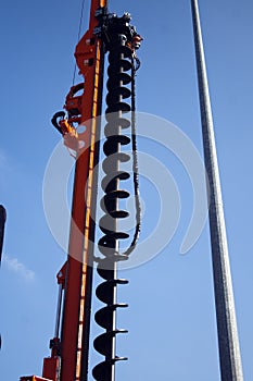 Drilling machine detail