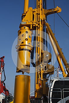 Drilling machine detail