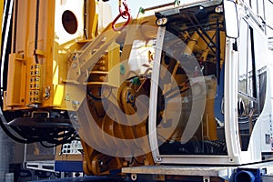 Drilling machine detail