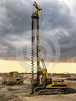 Drilling machine photo