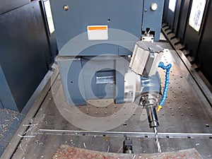 Drilling by machining Center