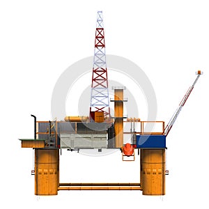 Drilling Offshore Platform Oil Rig