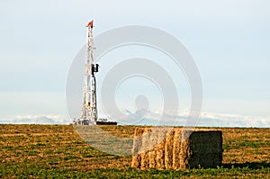 Drilling Rig East of the Rocky Mountains