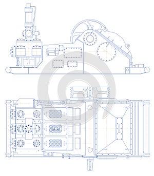 Drilling triplex pump