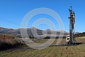 Drilling for water, Oudtshoorn