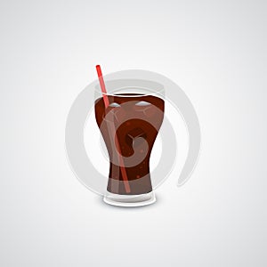 Drink vector icon. Realistic art.
