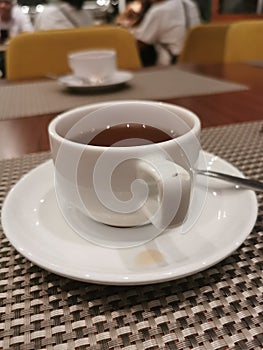 Drink a cup of hot tea at Bigland Otel