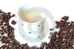 Drink & Food - Coffee Cup with Beans