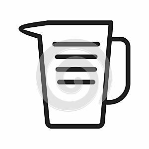 Drink with ice icon vector
