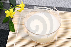 Drink of Japanese traditional sweet alcohol