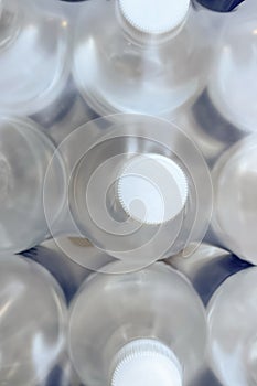 drinkable water in a plastic bottle. shrink wholesale packaging