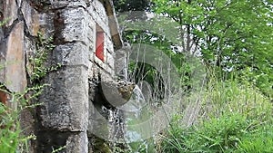 Drinking fountain in the mountain