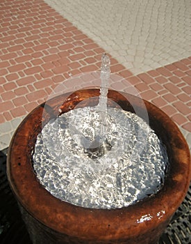 Drinking Fountain Water