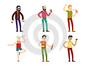 Drinking Men Collection