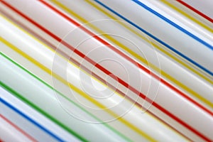 Drinking Straw Abstract