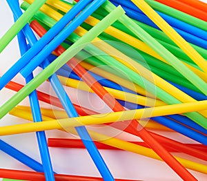 Drinking straw background