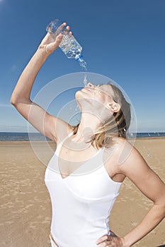 Drinking water photo