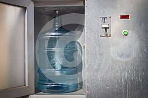 Drinking water dispenser. Drinking water vending machine Coin.