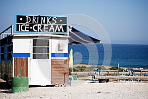 Drinks and ice cream