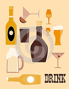 Drinks icons