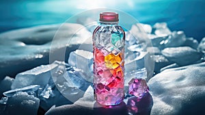 drinks water bottle cold