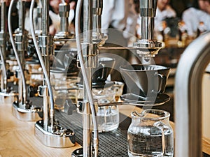 Drip coffee Cafe drip bar equipment Coffee shop display
