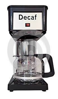 Decaf drip coffee maker