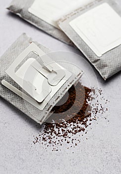 Drip coffee paper bags