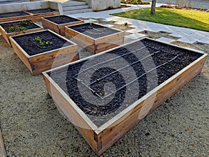 Drip Irrigation method, also called drop by drop irrigation, and