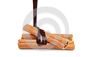 cinnamon with chocolate