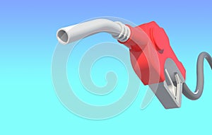 Dripping gas pump nozzle