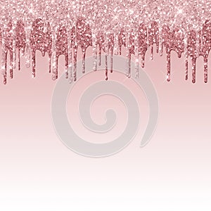 Dripping Glitter Page Template